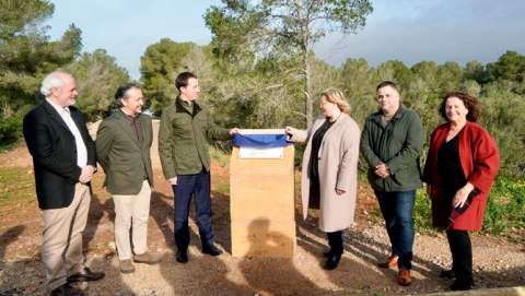 El presidente del Consell inaugura la rotonda y el vial de Son Verí Nou de Llucmajor, eliminando uno de los puntos negros más conflictivos de Mallorca