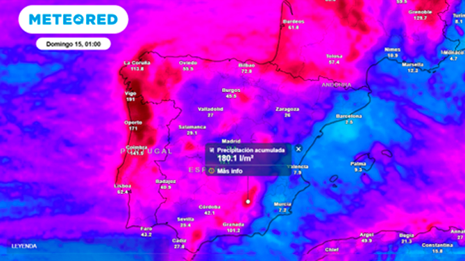 Meteored advierte: se aproxima otro río atmosférico que agravará las lluvias, con deshielos y crecidas