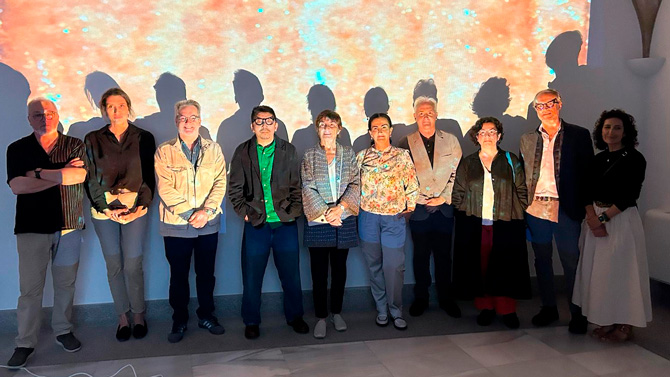 Yu Depeng y el talento emergente de ADEMA se encuentran en Palma: “Mis obras son una invitación a dialogar. Prefiero que cada uno lo interprete según su sensación”