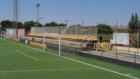 Marratxí inicia les obres per cobrir les grades dels camps de futbol de Son Caulelles i Nova Cabana