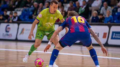El El Palma Futsal no reacciona y cae ante el Barça (1-5)