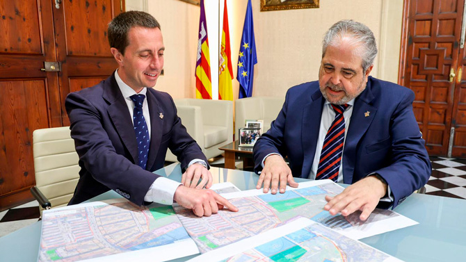 El Consell de Mallorca aprova la cessió d’uns terrenys al Govern per construir més de 300 habitatges de protecció pública a Palma