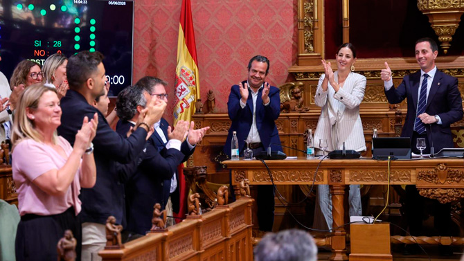 El Consell de Mallorca aprueba por amplia mayoría la Ley de regulación de afluencia de vehículos en la isla