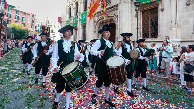 El Consell de Mallorca devuelve la voz histórica del Corpus con el Joch de Ministrils