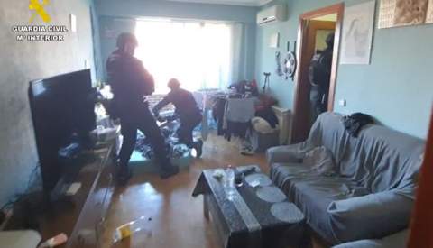 Desarticulado un grupo criminal tras un robo con armas de fuego en la localidad de Noves (Toledo)