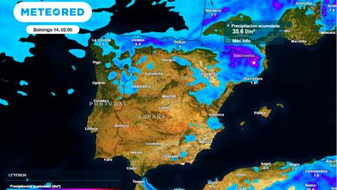 Meteored avisa de tormentas fuertes en varias provincias y una posible dana este fin de semana