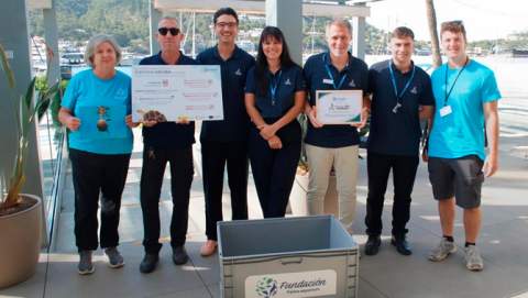 Puertos y clubs náuticos de Baleares se unen a la Fundación Palma Aquarium para proteger la fauna marina del Mediterráneo