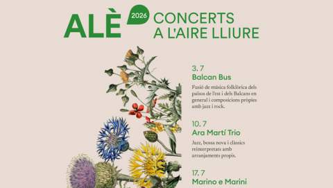 Alaró dona el sus al cicle de concerts a l'aire lliure Alè amb quatre propostes musicals els divendres de juliol