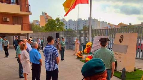 La Guardia Civil rinde homenaje a las  víctimas del terrorismo