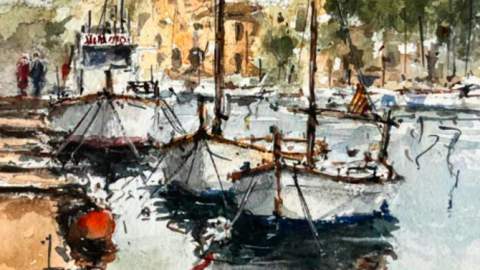 Cala Figuera torna a reunir el talent artístic amb la 26a Trobada de Pintores i Pintors