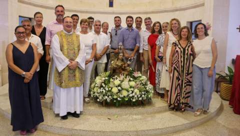 Cala d’Or celebra la missa solemne en honor a Santa  Maria del Mar i la tradicional processó marítima