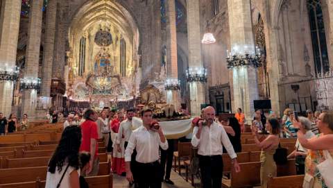 La Catedral celebra la festa de la seva patrona,  l’Assumpció de la Mare de Déu