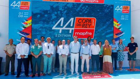 La 44 Copa del Rey Mapfre arranca oficialmente con la presentación y el tradicional corte de cinta
