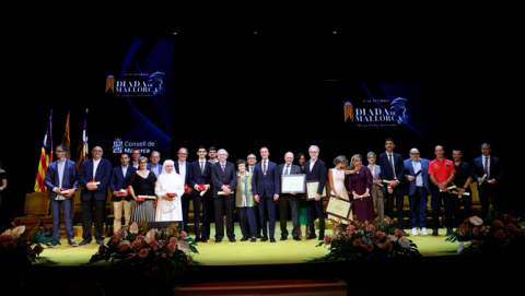 El president Galmés reivindica l'esperit de superació del poble mallorquí davant els reptes actuals a l'entrega d’Honors i Distincions