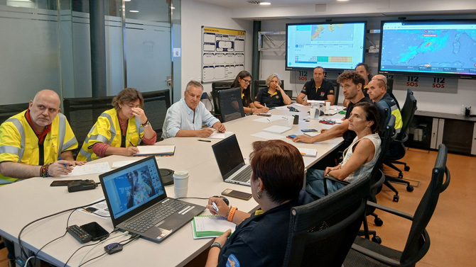 Emergències demana precaució i autoprotecció davant les pluges, tempestes i vent que s'esperen aquest dimecres a totes les Illes Balears