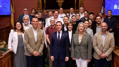 El presidente del Consell de Mallorca recibe en audiencia a los premiados de la Gala dels Premis Gastronòmics 2025