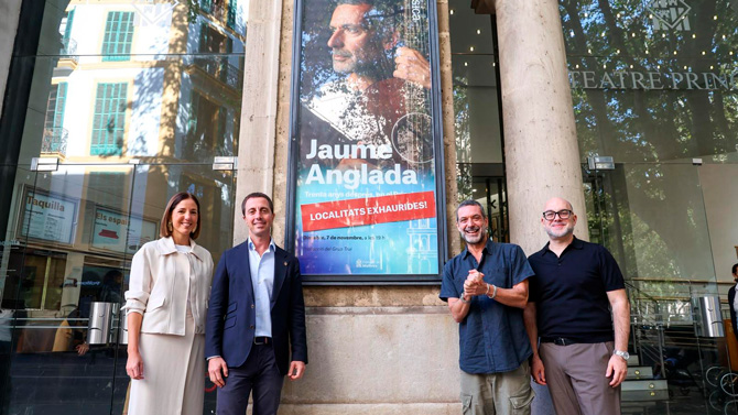 Jaume Anglada agota las entradas de su concierto en el Teatre Principal de Palma
