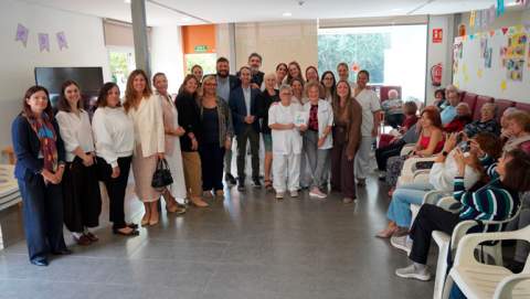 El Consell de Mallorca reconeix les bones pràctiques del Centre de Dia Brot de Gínjol de Marratxí
