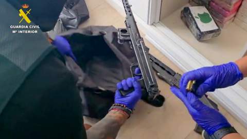 La Guardia Civil interviene una tonelada de cocaína cuyo destino era Gran Bretaña