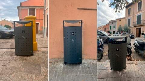 L’Ajuntament d’Alaró inverteix 23.000 euros en la instal·lació de noves papereres al municipi