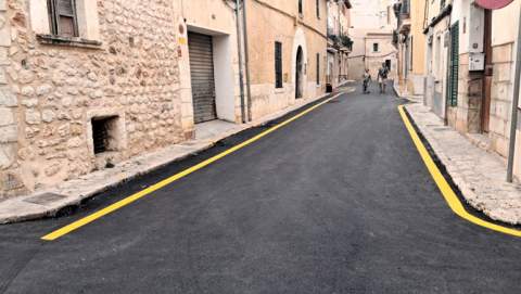 L’Ajuntament d’Inca continua renovant el paviment asfàltic de diferents carrers de la ciutat