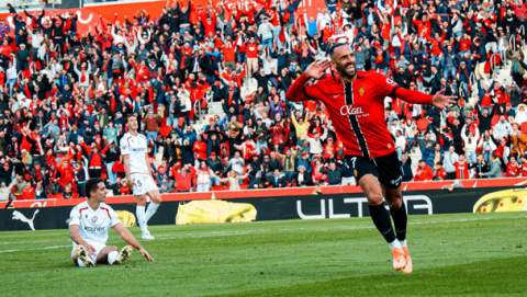 Empate ante Osasuna en el Estadi Mallorca Son Moix (2-2)