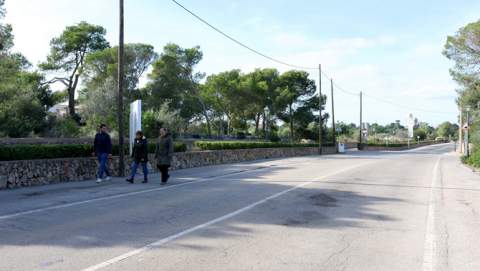 L’Ajuntament de Santanyí  invertirà en l’asfaltat i renovació  de l’accés a Cala Figuera